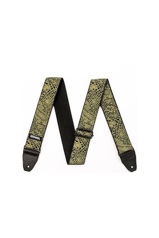 Jim Dunlop D6724 Jacquard Serpentine Green Gitar Askısı