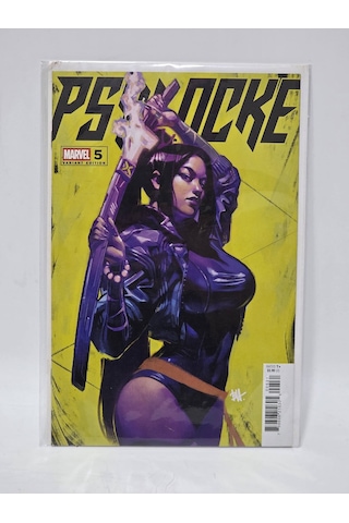 Psylocke 5 Ben Harvey Psylocke Vaiant İngilizce Çizgi Roman