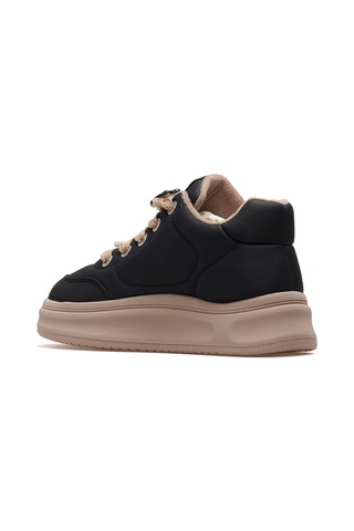 Guja Kadın Emoji Süs Detaylı Sneaker Günlük Ayakkabı 25k 25k421 Z Siyah Siyah