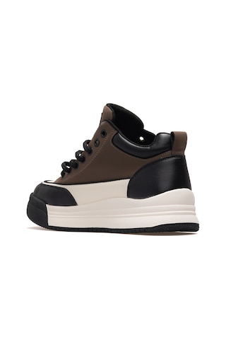 Guja Kadın Deri Sneaker Bot 25k 25k301-1 Z Kahve Kahve
