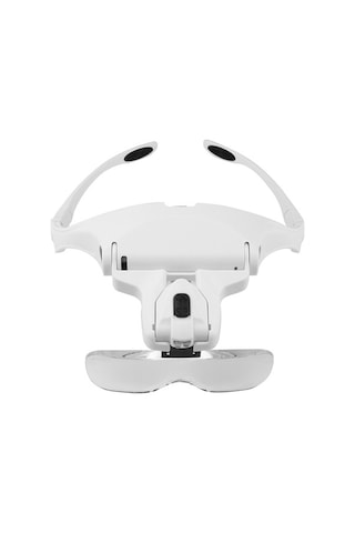 Urbannest Lens 1.0x-3.5x Ayarlanabilir Braket Kafa Bandı Gözlük Büyüteç 2 Led Işıklı Büyüteç Aracı, Görüşü İyileştirin