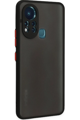 Cosmotex Newface İnfinix Hot 11s Kılıf Montreal Silikon Kapak - Siyah