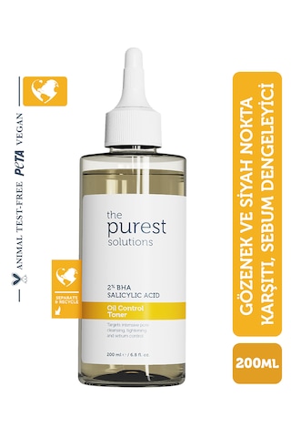 The Purest Solutions Sivilce ve Siyah Nokta Karşıtı Tonik 200 ML