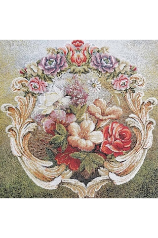 K58-Dokuma Goblen Kırlent Kılıfı