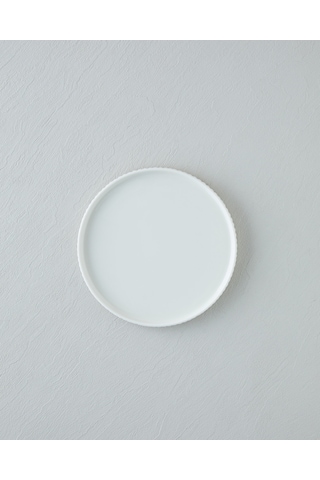 English Home Lunara Porselen Pasta Tabağı 20 Cm Beyaz Beyaz