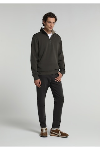 Colin's Colins Regular Fit Dik Yaka Düz Erkek Yeşil Sweatshirt Cl1082805 Q1.v2 Kha Haki
