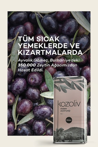 Kozoliv Riviera Zeytinyağı 5 L