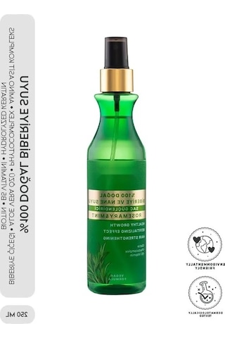 Biberiye Ve Nane Özlü Saç Güçlendirici Tonik 250ml