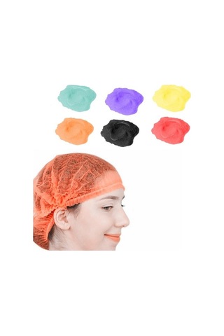 Trendooze Tek Şapkalar Salon Restoran Mutfak Laboratuvarları Kullanımlık Kırmızı Endüstriyel Rw