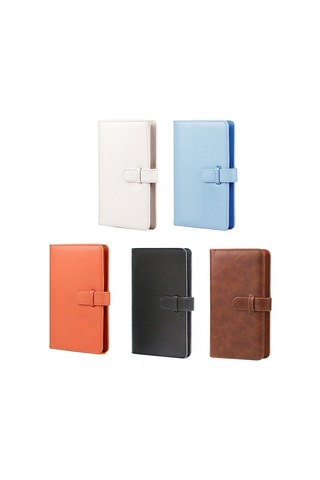 Sones Polaroid Kare Sq1/6/10/20/40/sp-3 80 Adet Fotoğraf Albümü İçin, Kapak Rengi: Turuncu