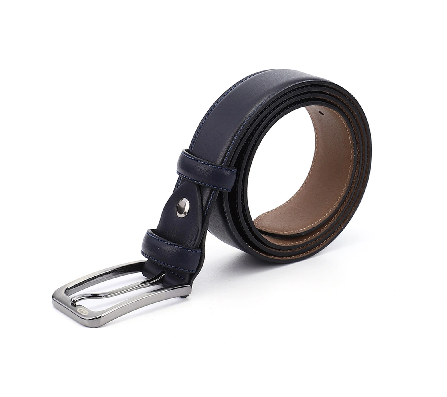 Gönderi R Erkek Lacivert Antik Hakiki Deri 3,5 Cm Klasik Kemer Ddmk32413451 Lacivert