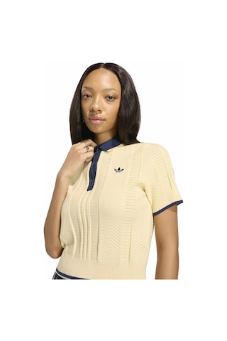 Kt1862-k Adidas Polo Sh Sleeves Kadın T-shirt Kt1862-k Sarı