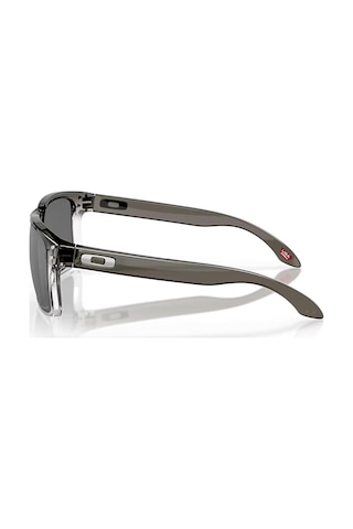 Oakley Oak 9102 910202 55 Holbrook Erkek Polarize Aynalı Kare Şeffaf Füme Kemik Güneş Gözlüğü