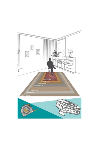 Blues Vintage Desenli Dokuma Taban Dekoratif Yeşil Halı Al 23 Renkli