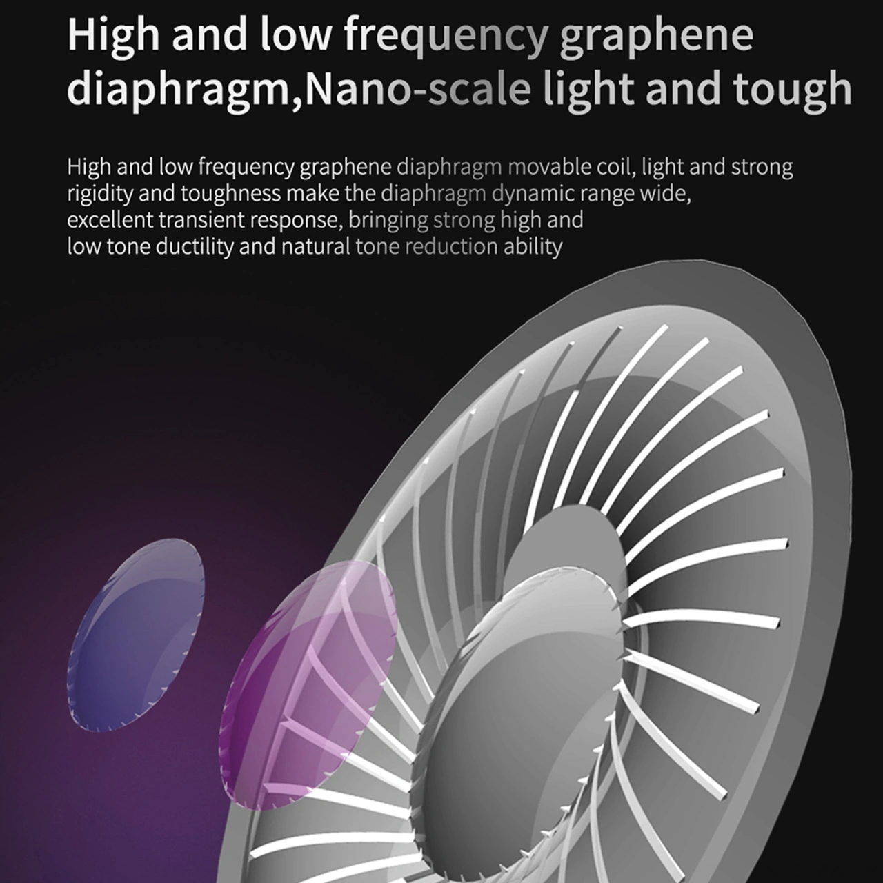 Moveevo Qkz Vk4 Hareketli Bobin Kulaklık 3.5mm Altın Kaplı Plug, 0.75mm İki İğne, Kablolu Kumandalı Mikrofonlu, Spor İçin Uygun, 1.2m Çabuk Tak-çık Kablolu Bobinli Kulaklık