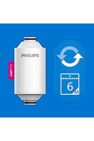 Philps AWP175 Duş Filtre Kartuşu AWP1775 Filtre Elemanı