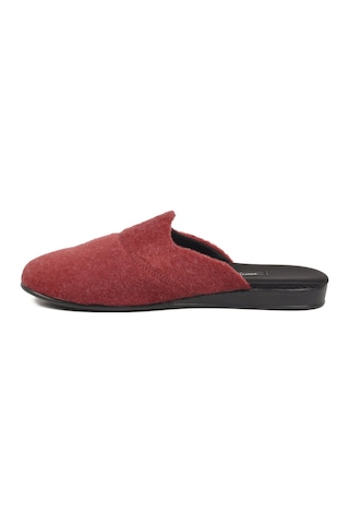 Pierre Cardin Bordo Tekstil Hafif Önü Kapalı Erkek Ev Terliği Pc-55368 M Bordo
