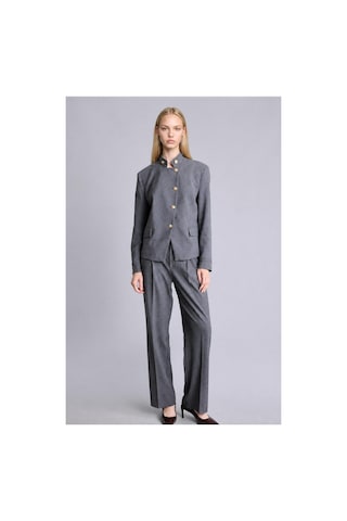 Defacto Regular Fıt Dik Yaka Blazer Ceket I3334ax26auar168 Antrasit-ar168