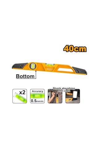 Ingco HBSL08040 Endüstriyel Köprü Su Terazisi 40 CM