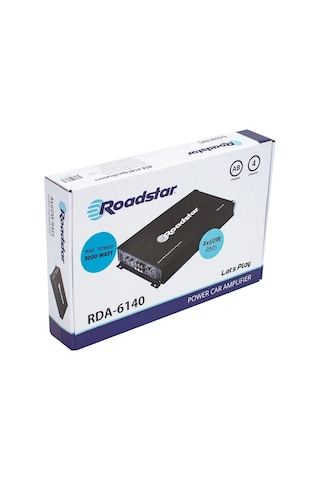 Roadstar Rda-6140 4 Kanal 3000 Watt Oto Anfi