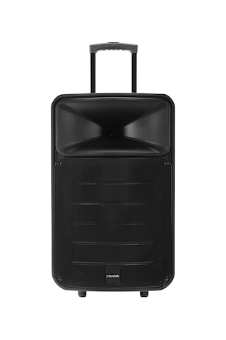 Mıcrolab M63, 120w, Taşınabilir, Bt/usb/aux/tf/tws, Rgb Işıklı, Batarya, 2adet Uhf Mikrofon, Karaoke/parti, Bluetooth Speaker,