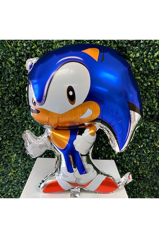 Tilki Sonic Folyo Balon Sonic Boom Konsept Folyo Balon 65 Cm 1 Adet çok renkli