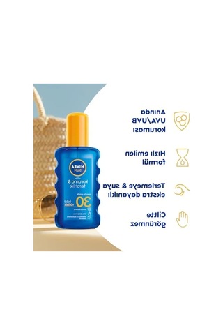 Suya Dayanıklı Güneş Koruyucu Vücut Spreyi - 200 Ml