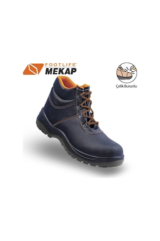 Mekap 023 R Deri S3 Iş Güvenliği Botu