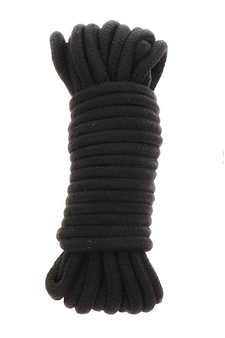Fastieshop Bondage Esaret İpi Siyah 10 Metre Siyah