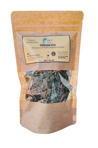 Nav Isırgan Otu Yeni Mahsül Katkısız Koruyucusuz