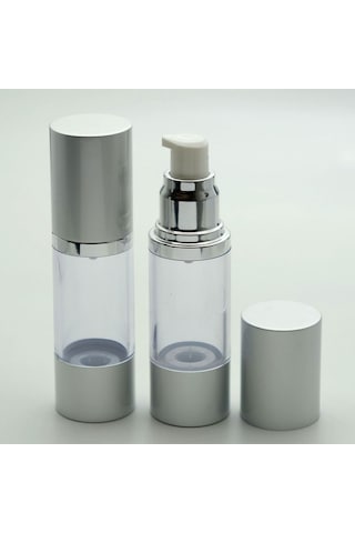 Boş Krem Ve Losyon Şişesi 30 Ml 2 Adet Boş Airless Şişe