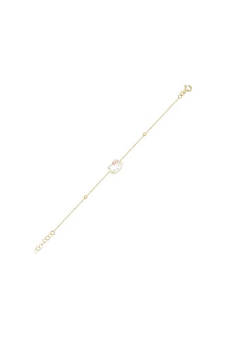 Hello Kitty Altın Bileklik Bl2703A Sarı Altın