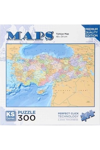 Türkiye Map Puzzle 300