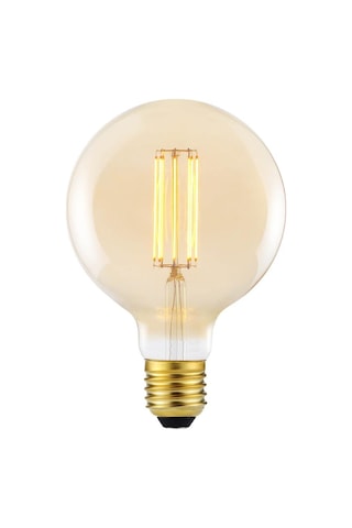 Sylvanıa 7w 55w G125 Rustik Led Ampul 2500k 3 Adet - Filamentli Led Lamba