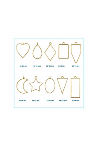 Epoxymaster Epoksi Reçine Kolye Kalıbı 179717190 Diğer