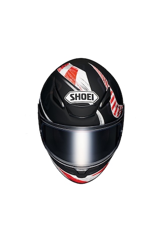Shoeı Nxr 2 Knee Down Tc-5 Kapalı Kask Beyaz - Kırmızı - Siyah