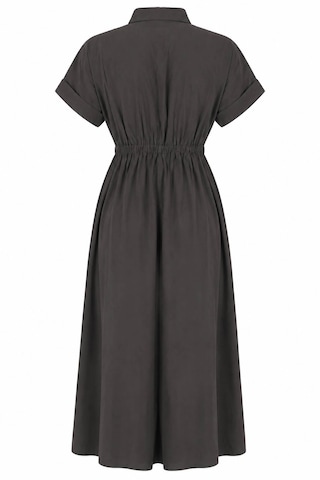 Double E-019 Haki Kadın Elbise 27kd52000108