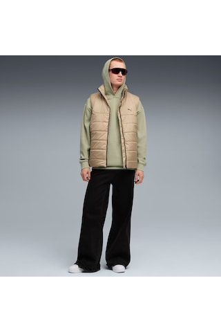 Puma Essentıals Erkek Dolgulu Yelek 685209 55 Bej