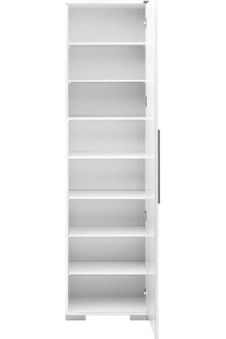 Diamond Kapaklı Dolap 8 Bölmeli - Lake Beyaz