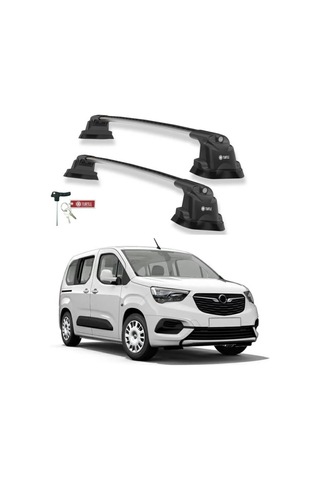 Turtle Opel Combo Life 2019-2025 Ara Atkı Air3 Gri