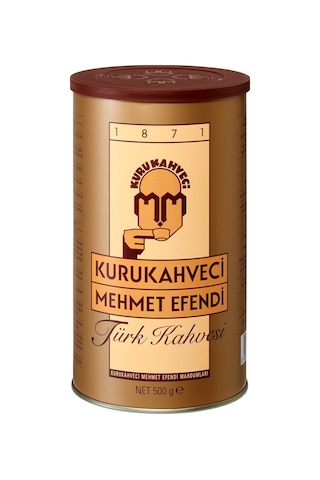 Kurukahveci Mehmet Efendi Türk Kahvesi Teneke 500 Gr X 3 Adet
