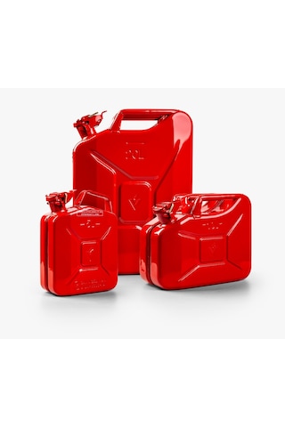 Valpro 10lt Metal Yakıt Bidonu Kırmızı-26647