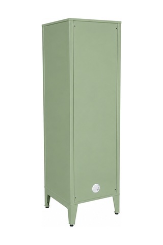 Alfafonet Ziglat Serisi Kilitli Metal Home Office Dolabı Metal Kapaklı Yeşil Ral 6018 450x1500x450 Mm