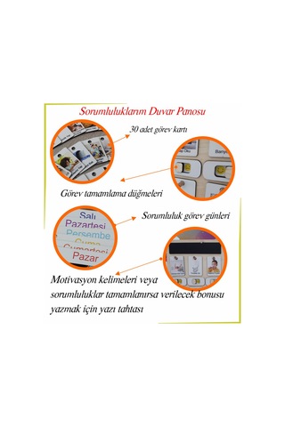 Ankebut Montessori Büyük Boy Sorumluluk Alma Beceri Ve Görev Tablosu Günlük Rutinim