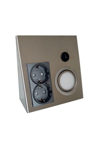 Yigitled Tezgah Altı Prizli Konik Üçgen Spot 3W Led Günısıgı