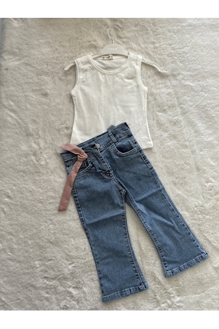 Ceketli Kot Pantolonlu Üçlü Takım SOMON