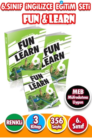 6. Sınıf İngilizce Eğitim Seti Fun & Learn