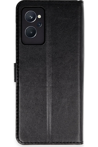 Newface Realme 9i Trend S Plus Kapaklı Kılıf Glblseme - 65 - Siyah