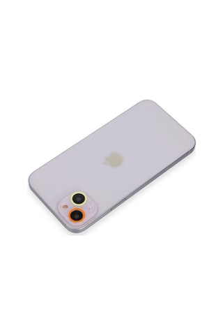Apple Uyumlu iPhone 13 Renkli Kamera Lens Koruma Cam - Sarı-turuncu Çok Renkli