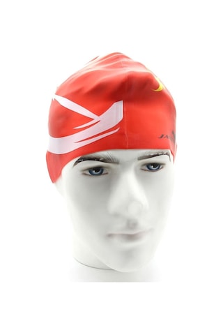 Jaguar Çantalı Silikon Swim Cap Yüzücü Bone Çok Renkli